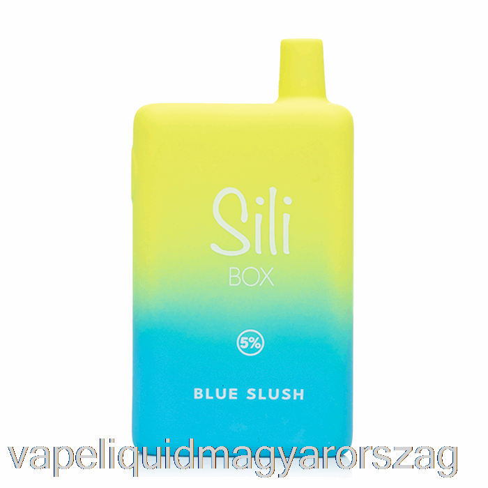 Sili Box 6000 Eldobható Kék Slush Vape E Cigi